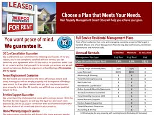 Palm Springs Full Service Residential Management Plan